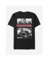 Bestselling Marvel Deadpool Grayscale Comic Panels T-Shirt $7.41 T-Shirts