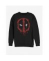 High Quality Marvel Deadpool Splatter Icon Sweatshirt $12.55 Sweatshirts